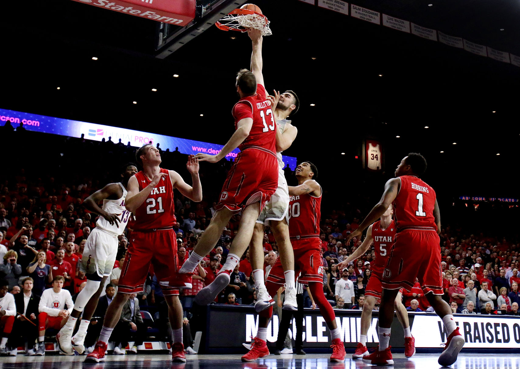 No. 11 Arizona Wildcats 74, Utah Utes 73 (copy)